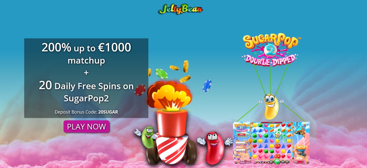 Jelly Bean casino free spins every day