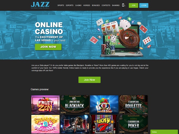 jazz casino reload bonus