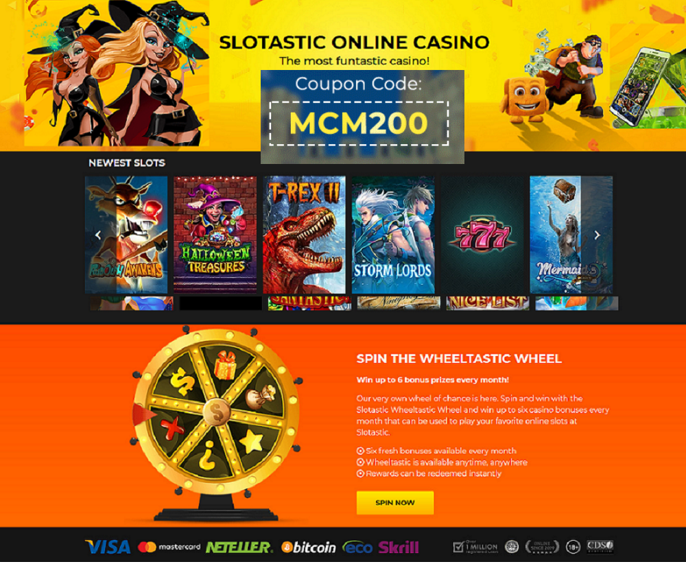 slotastic casino no deposit bonus