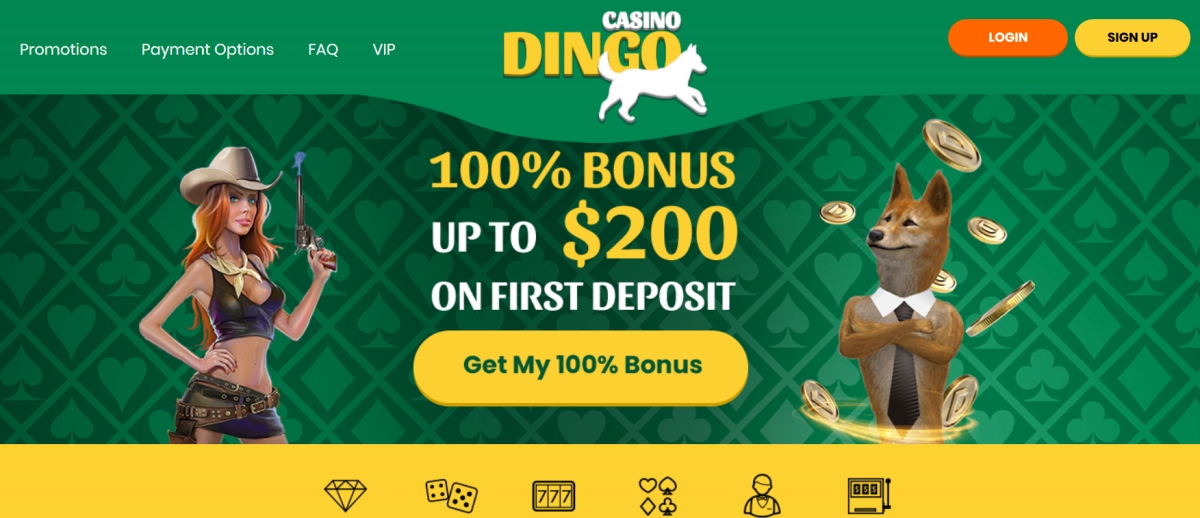 CasinoDingo casino reload bonus